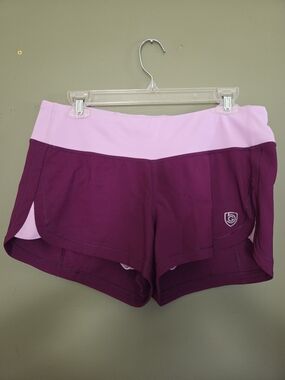 Goal Five Women’s Two-Tone Pink/Purple Athletic Running Shorts